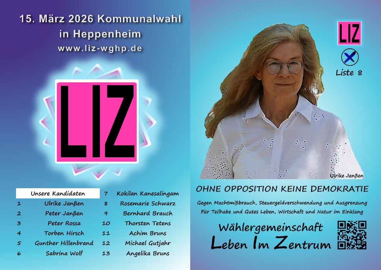 Wahlflyer 2026 - Seite 1